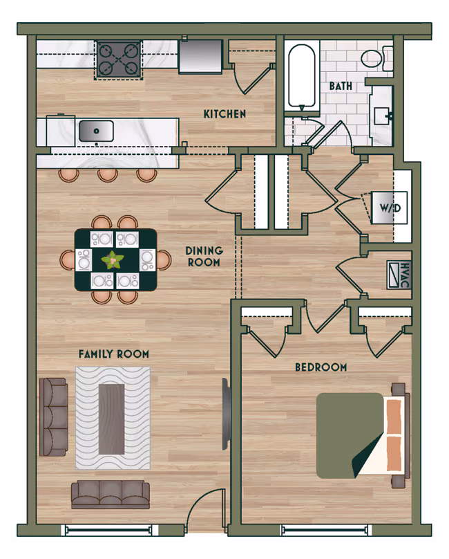 Unit 108D 108D floor plan